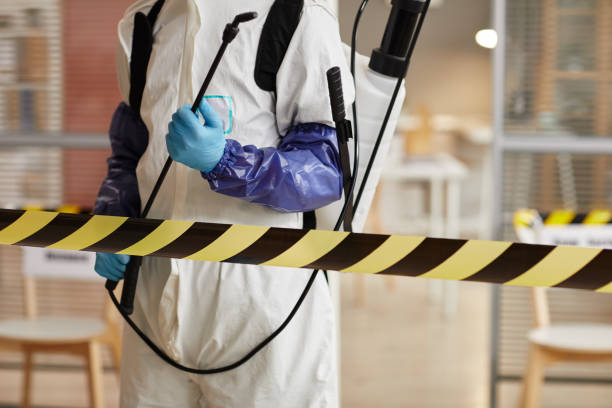 Professional Biohazard technician working in Alice, TX